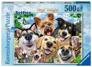 Picture of Puzzle 500 Uśmiechnięte selfie psów