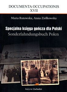 Picture of Specjalna księga gończa dla Polski. Sonderfahndungsbuch Polen