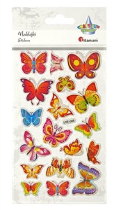 Picture of Naklejki wypukłe motylki 18szt