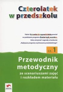 Picture of Czterolatek w przedszkolu Przewodnik metodyczny Część 1 Wychowanie przedszkolne