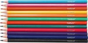 Picture of Bezdrzewne kredki ołówkowe Fun&Joy 12 kolorów