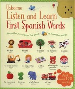 Picture of Listen and Learn First Spanish Words