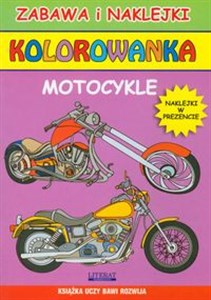 Picture of Motocykle Kolorowanka Zabawa i naklejki