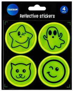 Picture of Zestaw naklejek odblaskowych 4szt