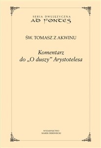 Picture of Komentarz do O duszy Arystotelesa