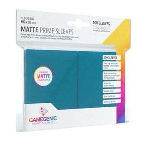 Obrazek Gamegenic: Matte Prime CCG Sleeves 66x91mm Blue