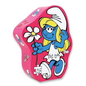 Obrazek Puzzle dla dzieci w pudełku Smerfetka 36el