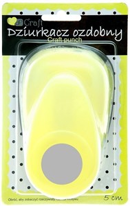 Obrazek Dziurkacz ozdobny koło 5cm