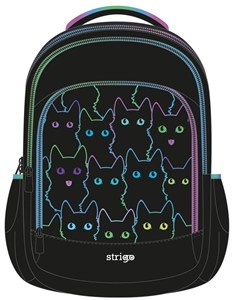 Picture of Plecak PL005 Misty Koty czarny STRIGO