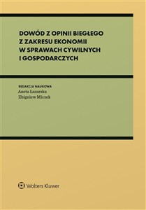 Obrazek Dowód z opinii biegłego z zakresu ekonomii w sprawach cywilnych i gospodarczych