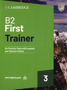Picture of B2 First Trainer 3 Trainer with Answers with Digital Pack