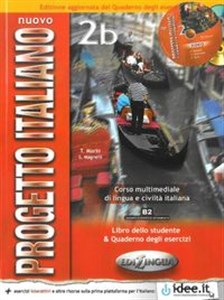Obrazek Nuovo Progetto Italiano 2B Podręcznik + ćwiczenia + płyta DVD + płyta CD