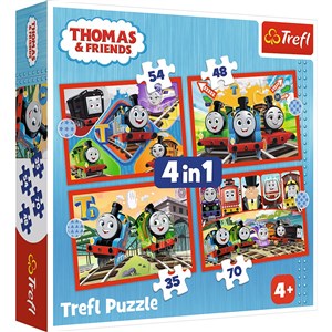 Picture of Puzzle 4w1 Odjazdowy Tomek