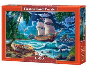 Obrazek Puzzle 1500 First Night on New Land