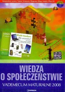 Picture of Wiedza o społeczeństwie Matura 2008 Vademecum maturalne z płytą CD