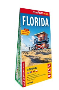 Obrazek Floryda (Florida) laminowa mapa samochodowo-turystyczna; 1:800 000