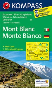 Obrazek Mont Blanc mapa