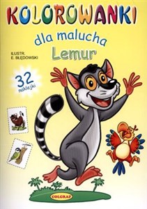 Picture of Lemur Kolorowanki dla malucha 32 naklejki