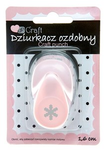 Obrazek Dziurkacz ozdobny 1,6cm śnieżynka