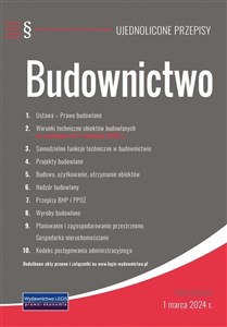 Picture of Budownictwo - ujednolicone przepisy w.2024