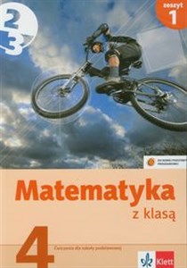Picture of Matematyka z klasą 4 Ćwiczenia zeszyt 1 szkoła podstawowa