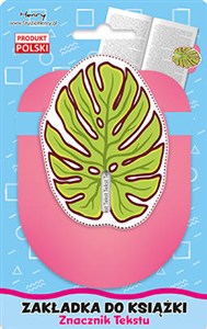 Picture of Zakładka znacznik tekstu Liść Monstery