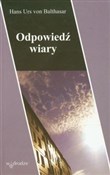 polish book : Odpowiedź ... - Hans Urs Balthasar