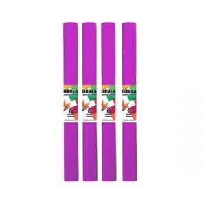 Obrazek Bibuła marszczona 12 różowa ciemna (10szt)