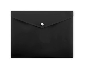 Obrazek Koperta na zatrzask A4 PP-113 czarna PENMATE
