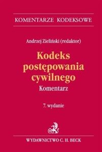 Obrazek Kodeks postępowania cywilnego Komentarz