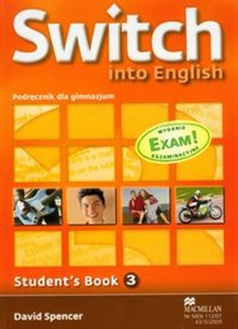 Picture of Switch into English 3 Podręcznik + CD Gimnazjum