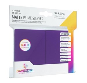 Picture of Gamegenic: Matte Prime CCG Sleeves 66x91mm Purple
