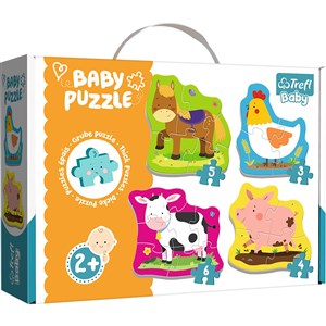 Obrazek Puzzle Baby Classic Na farmie 36127