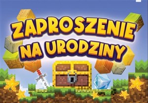 Obrazek Zaproszenie Urodziny Zay Mini (10szt)