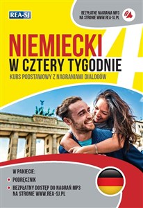 Obrazek Niemiecki w cztery tygodnie Kurs podstawowy z nagraniami dialogów