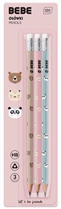 Picture of Ołówek 3 sztuki BB Friends Girls
