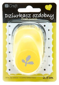 Picture of Dziurkacz ozdobny 2,5cm ostrokrzew MIX