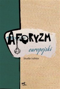 Picture of Aforyzm europejski Studia i szkice