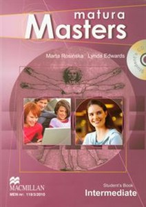 Picture of Matura Masters Intermediate Student's Book + CD Poziom B1/B2 Szkoła ponadgimnazjalna
