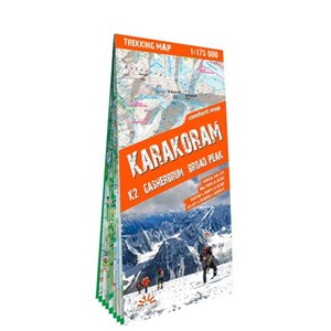 Picture of Karakorum (Karakoram) laminowana mapa trekkingowa 1:175 000