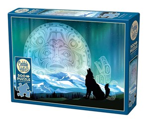 Obrazek Puzzle 500 Samotny wilk G3