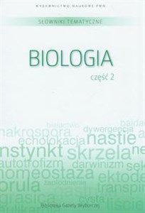 Obrazek Słownik tematyczny Tom 7 Biologia część 2