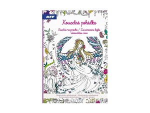 Obrazek Kolorowanka antystresowa zaczarowana bajka