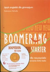 Picture of Boomerang New Starter Książka dla nauczyciela z płytą CD Język angielski Gimnazjum