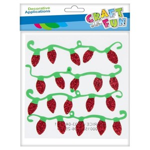 Picture of Ozdoba samoprzylepna lampion 4szt