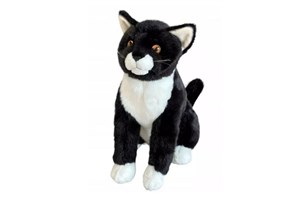 Picture of Kot siedzący czarny 28cm