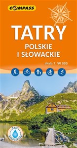 Obrazek Tatry Polskie i Słowackie mapa turystyczna laminowana 1:50 000