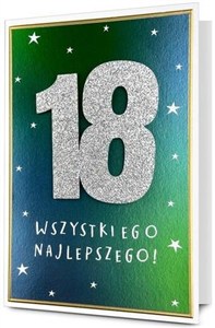 Obrazek Karnet B6 Urodziny 18