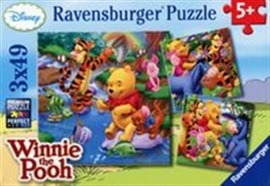 Picture of Puzzle Kubuś Puchatek 3x49