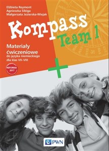 Picture of Kompass Team 1 Materiały ćwiczeniowe do języka niemieckiego dla klas VII-VIII Szkoła podstawowa